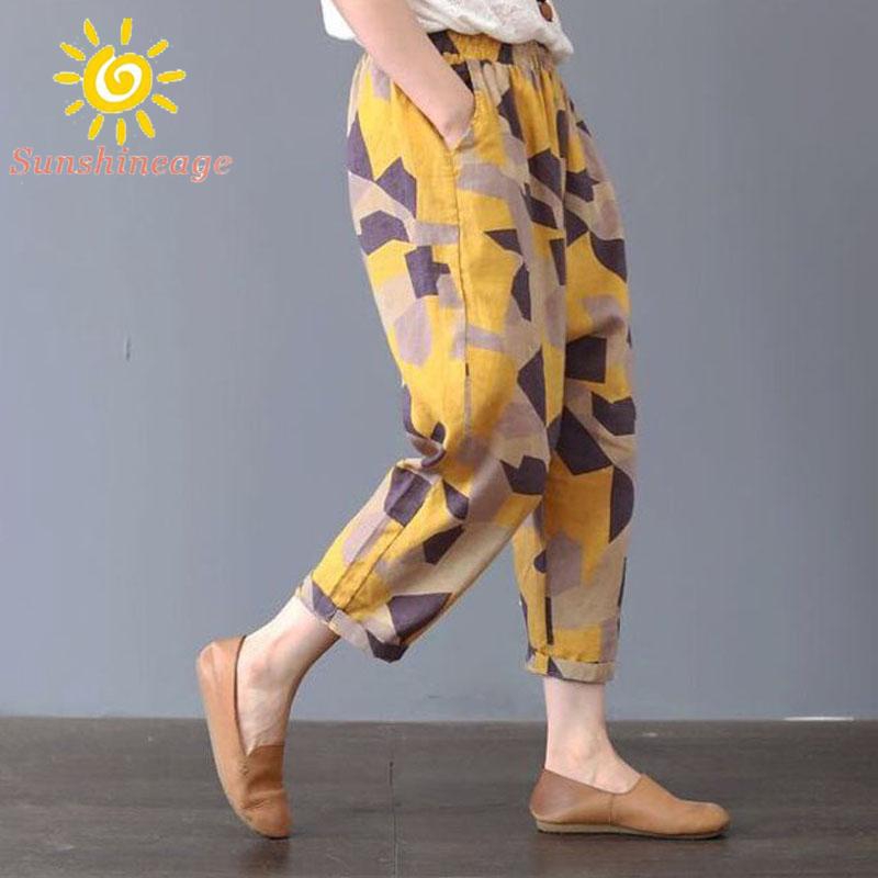 Quần dài ống rộng lưng thun phong cách năng động trẻ trung dành cho nữ | BigBuy360 - bigbuy360.vn