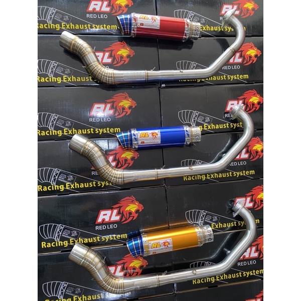 Full Sét Pô NLK Redleo Exciter Size 38-42-60 - Dành Cho Xe 72td