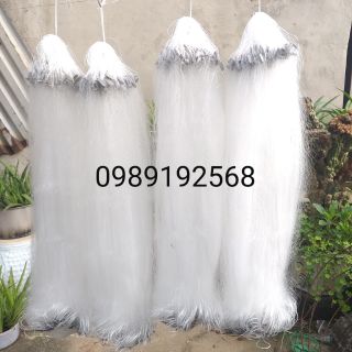 Lưới đánh cá 3 màn tép cao 60 cm dài 60m mắt lưới 1,5 cm bắt cá tép  ,lồng tong , cân cấn