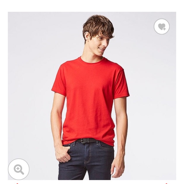 Áo phông cotton nam Uniqlo Nhật