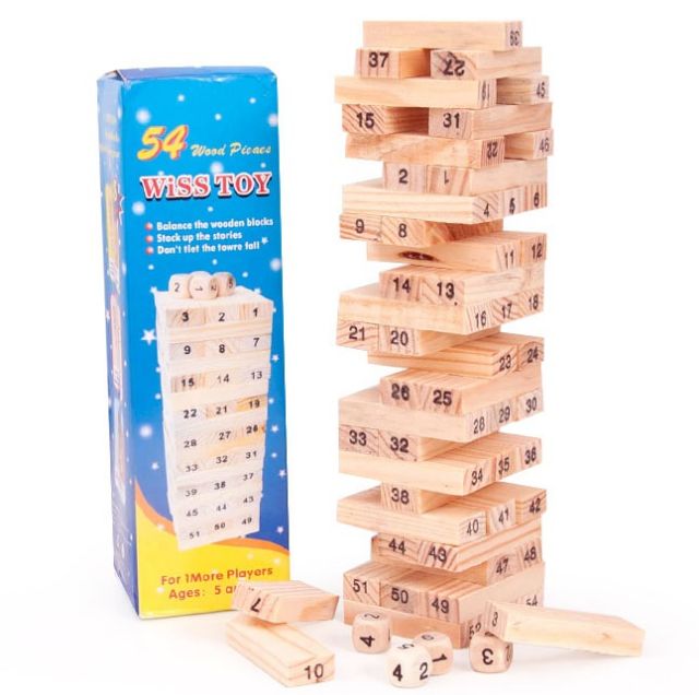 Bộ đồ chơi rút gỗ Wiss Toy