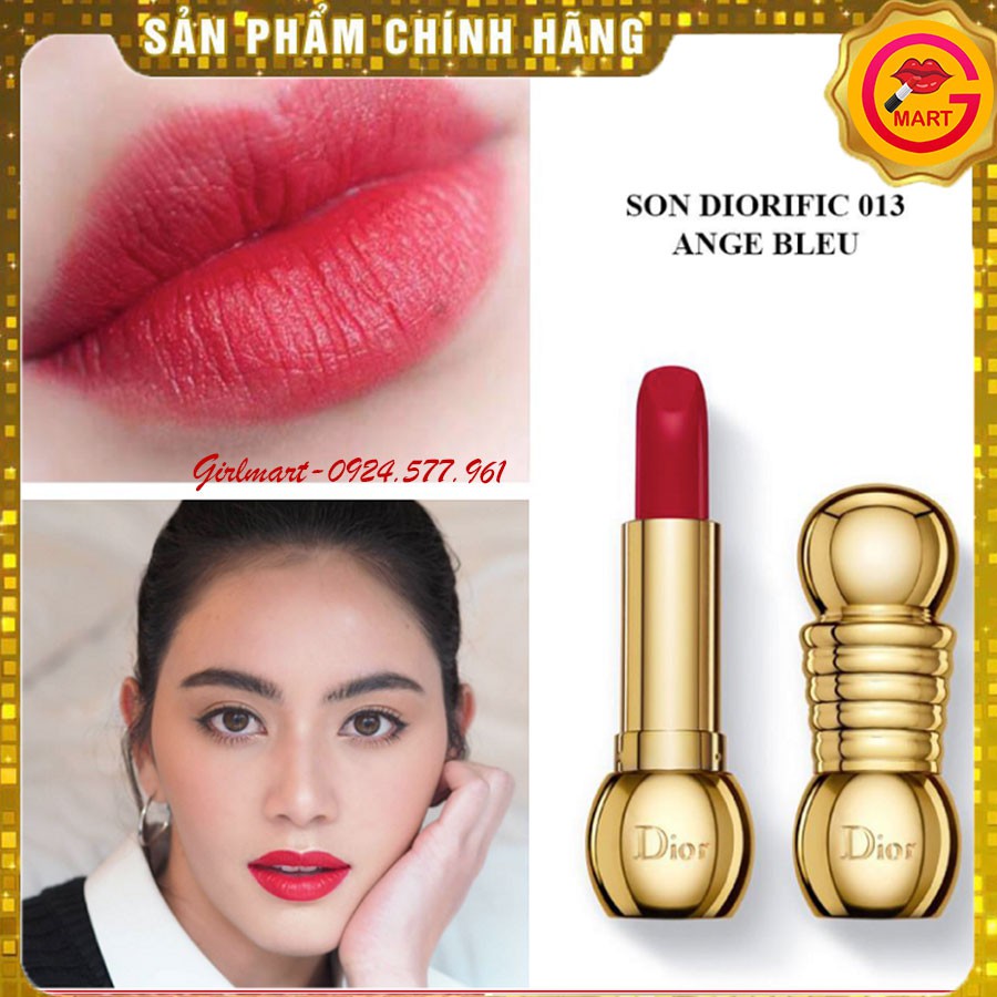 [SĂN GIÁ RẺ] Son Diorific Màu 013 Ange Blue - Hot nhất | BigBuy360 - bigbuy360.vn