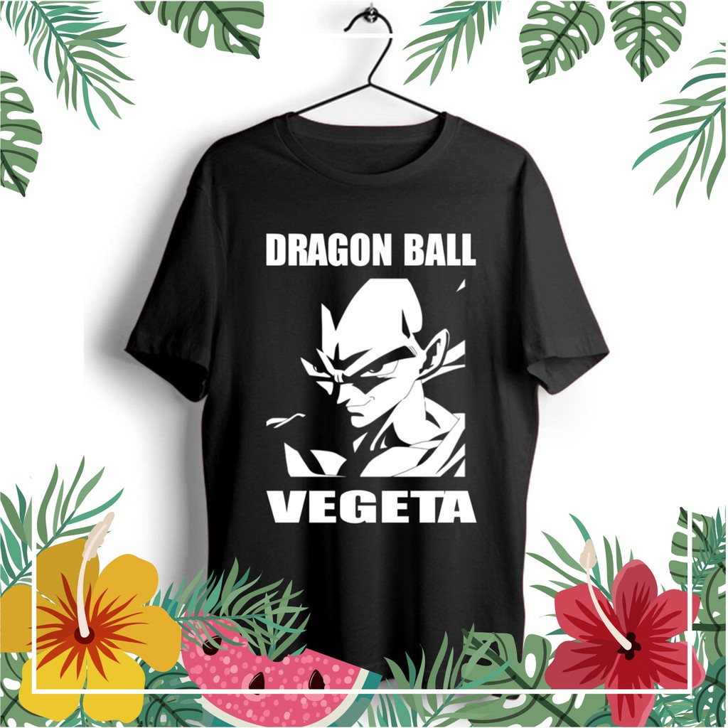 Siêu xịn Áo thun 7 vien ngọc rồng VEGETA(Đen) Siêu xịn