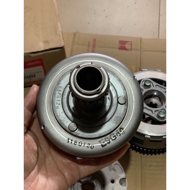 Full bộ nồi trước + sau Fu 1/ Dream / super Dr/ W anpha/ W@ 100/ W Rs 100 zin hãng Honda với fcc