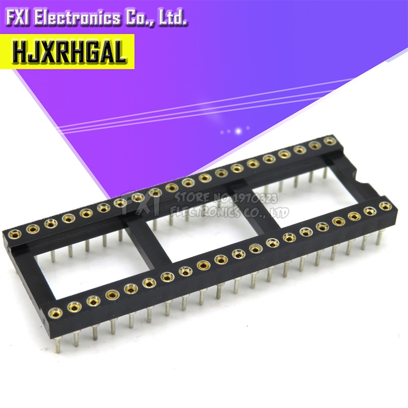 Set 5 Linh Kiện Điện Tử DIP40 Lỗ Tròn 40 Pins 2.54MM DIP40 IC 40 PIN IC DIP40