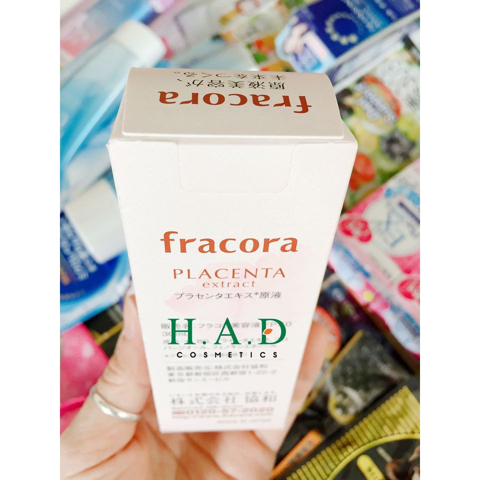 SERUM DƯỠNG DA FRACORA PLACENTA EXTRACT CHAI 30ML