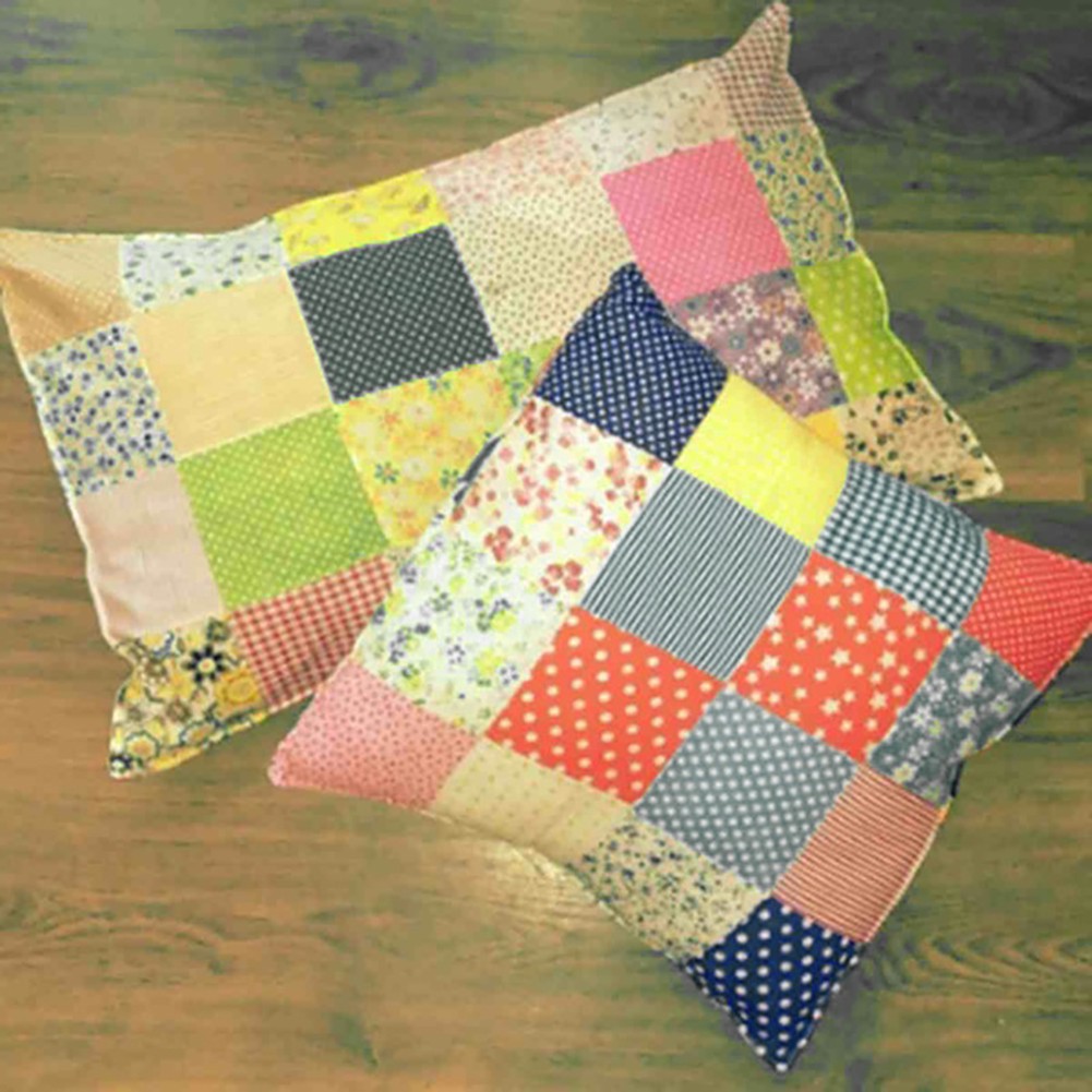 Set 1: 30 Tấm Vải Cotton 10x10cm In Họa Tiết Hoa Làm Đồ Thủ Công Đa Dụng