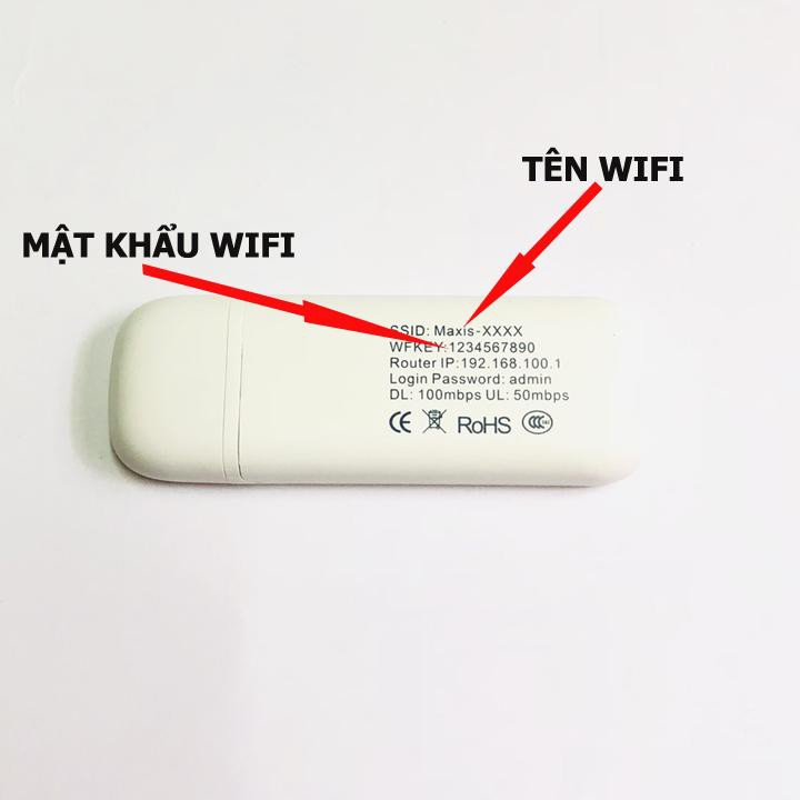 [Đảm Bảo Chính Hãng] Usb Dcom 4G Kiêm Phát Sóng Wifi, Tốc Độ Khủng