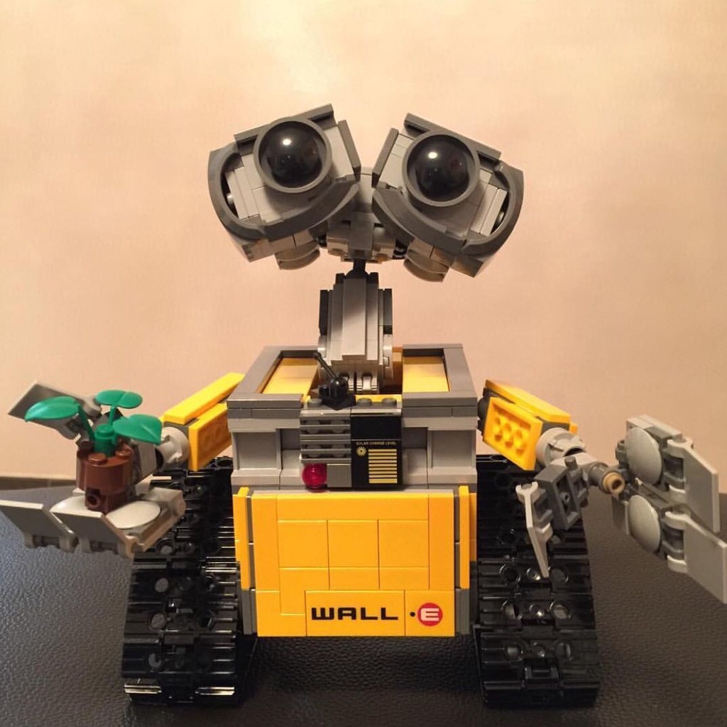 ☂Tương thích với Lego movie city series robot story walli 21303 đồ chơi mô hình khối xây dựng lắp ráp