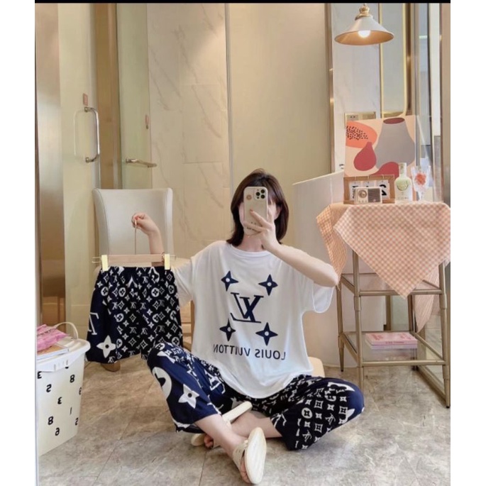 Set bộ thun cotton QC - 3 chi món