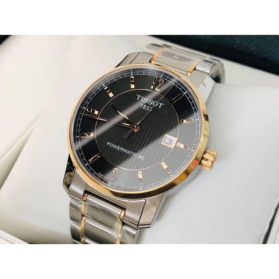 Đồng hồ nam Tissot Titanium Powermatic 80 T087.407.55.037.00 - Máy Cơ - Kính Sapphire