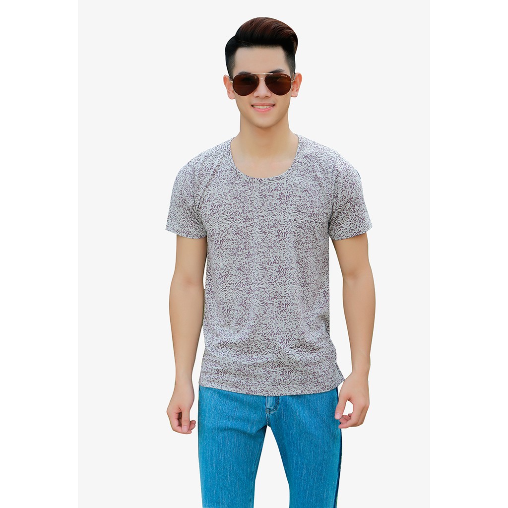 Áo Thun Nam Cổ Tròn Tay Lỡ Narsis NMS13017