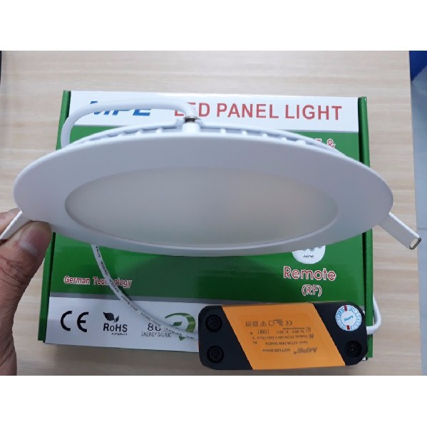 Đèn LED MPE Panel Âm Trần Loại Tròn series RPL 6W (Ø120mm × 25mm) – Ánh sáng Trắng, Trung Tính, Vàng, Đổi Màu