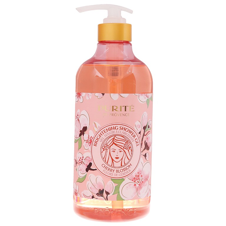 Sữa Tắm Hoa Anh Đào Purite De Prôvence Cherry Blossom 850ml