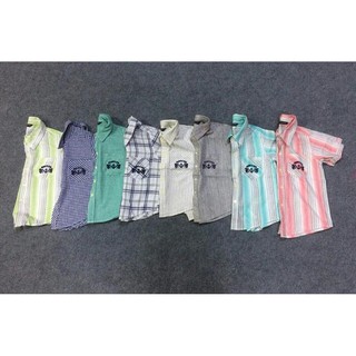 Áo sơ mi xuất HÀN HUNT KIDS