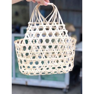 Giỏ đựng hoa quả, dựng rượu bằng mây tre đan