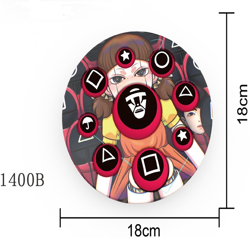 (MỚI) Con quay đồ chơi Fidget Spinner dạng móc khóa giảm stress