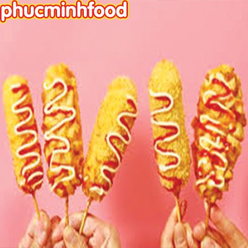 Xúc Xích Hotdog Phô Mai Hàn Quốc (Bigbro) - Khay 6 Thanh