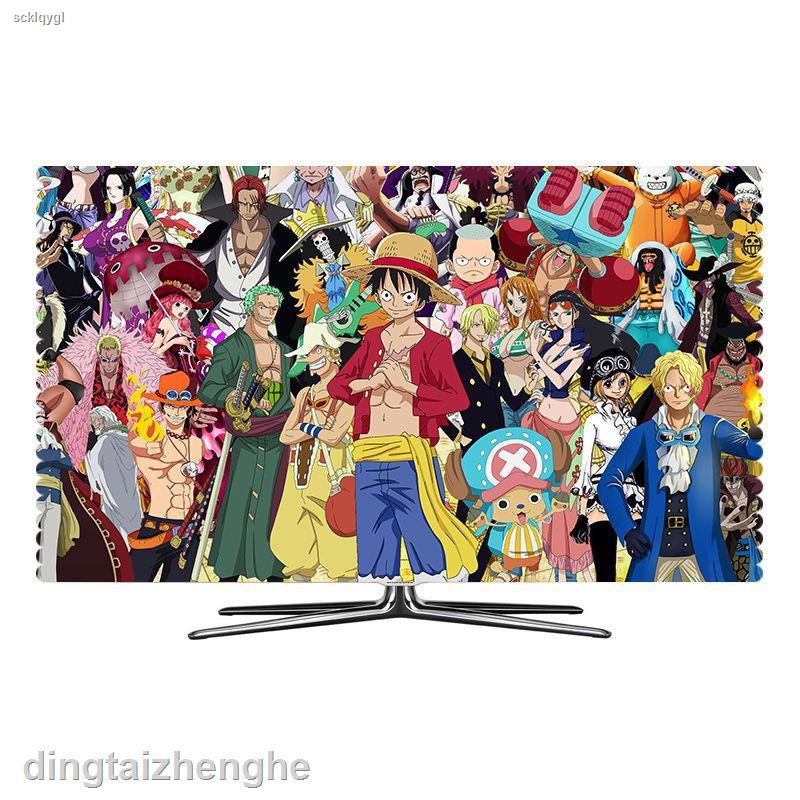 Hoạt Hình Tấm Vải Phủ Tv Lcd Chống Bụi In Hình Anime One Piece Độc Đáo Ốp
