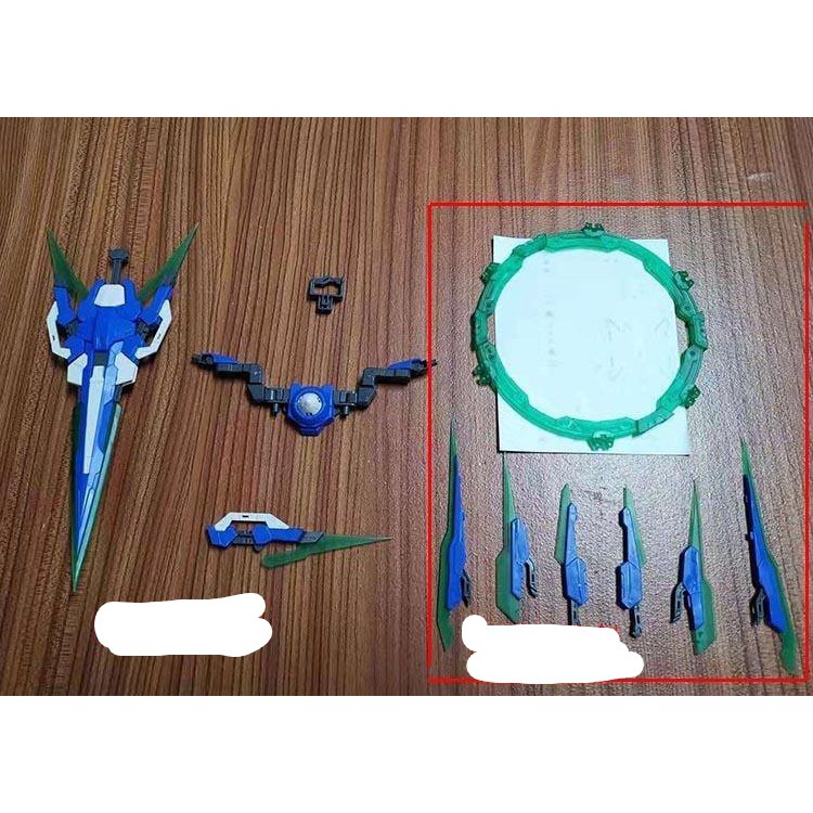 Mô Hình Lắp Ráp Full Saber GN Sword IV Cho MG/MB Qant + Decal