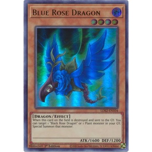 Thẻ bài Yugioh - TCG - Blue Rose Dragon / LDS2-EN104'