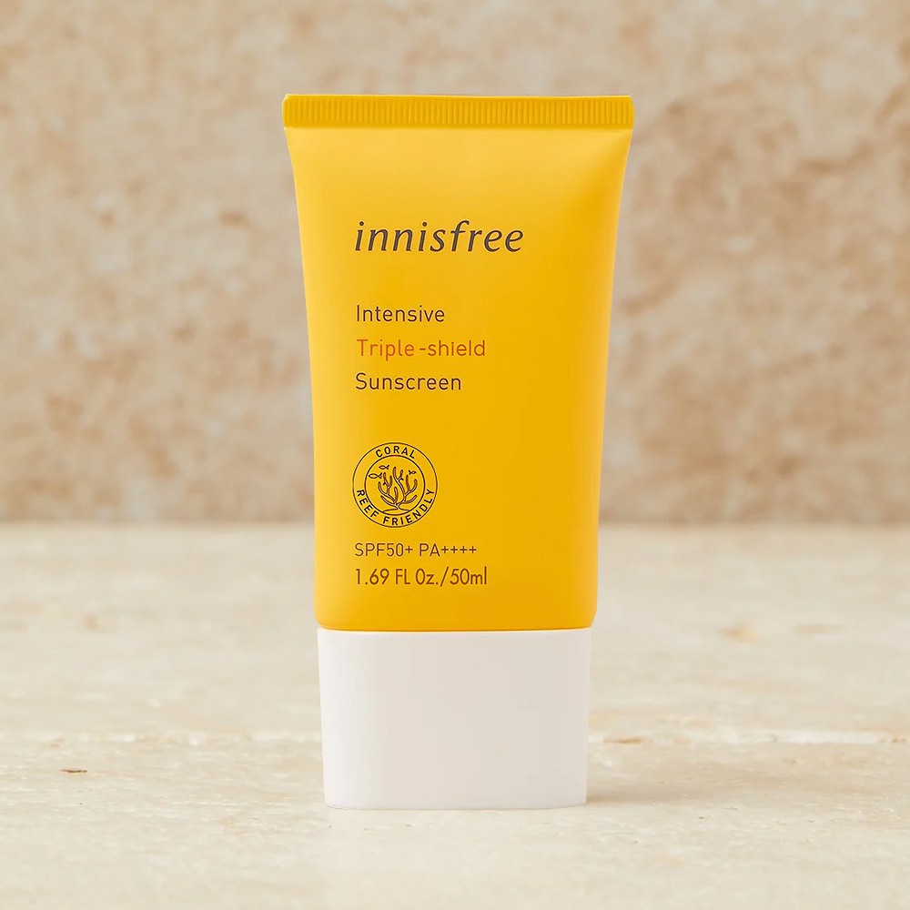 [MẪU MỚI] Kem Chống Nắng Innisfree Triple Shield - Lâu Trôi, Kiềm Dầu, Điều Chỉnh Tông Da SPF 50+ PA+++