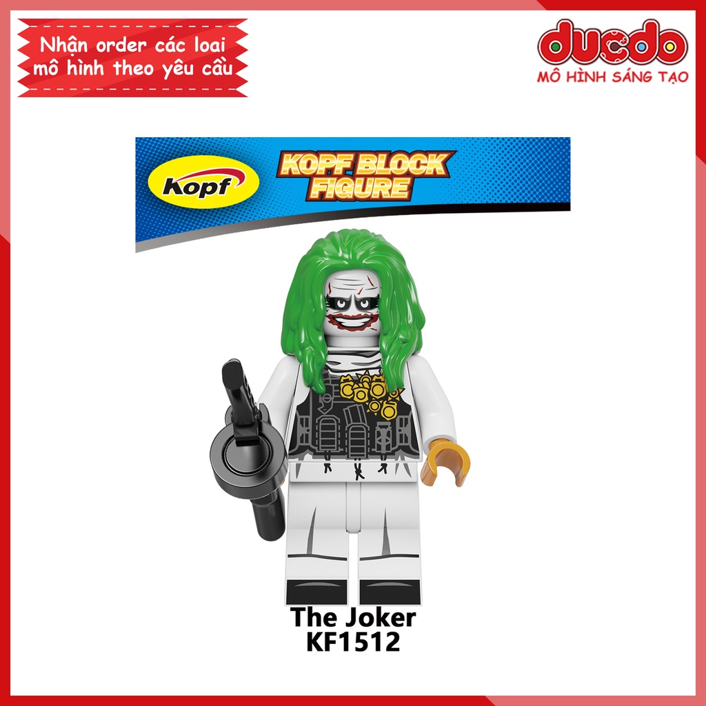 Minifigures các siêu anh hùng Justice League Batman tuyệt đẹp - Đồ Chơi Lắp Ghép Xếp Hình Mini Mô hình Kopf KF6136