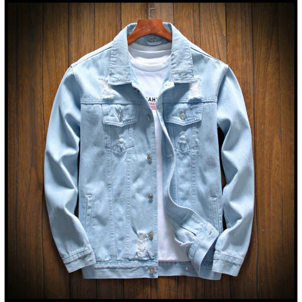 Áo khoác jean nam