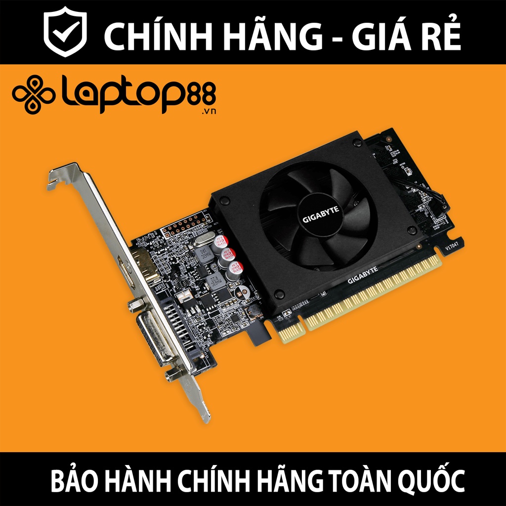 VGA Nvidia GeForce GT710 Gigabyte GVN710D51GL Bóc máy Hàng zin Bảo hành 12 tháng