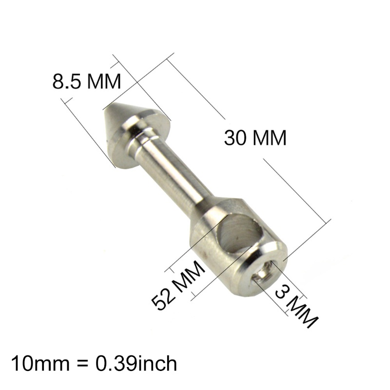 Set 6 Vòng Điều Ước Xương Cá Bằng Thép Không Gỉ Chuyên Dụng Cho Câu Cá Lê