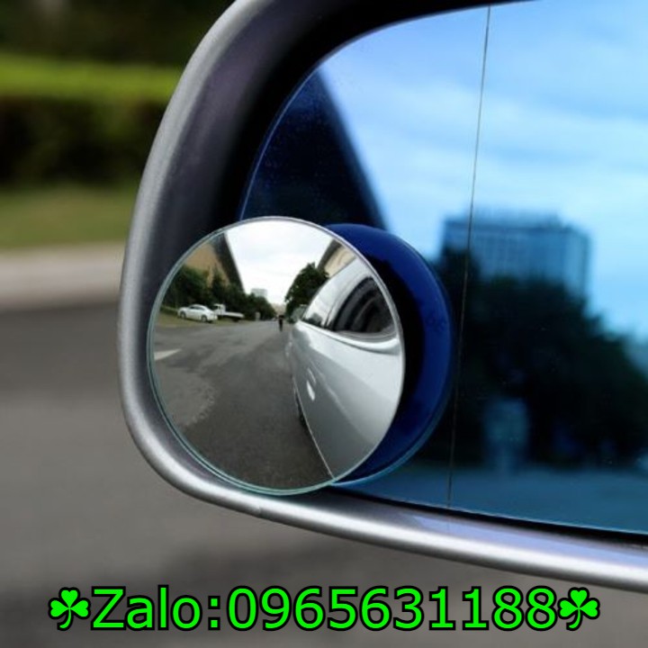 Gương cầu lồi đa cực 3R-057 chính hãng 360 độ gắn gương chiếu hậu ô tô xe máy ( 1 bộ = 2c )