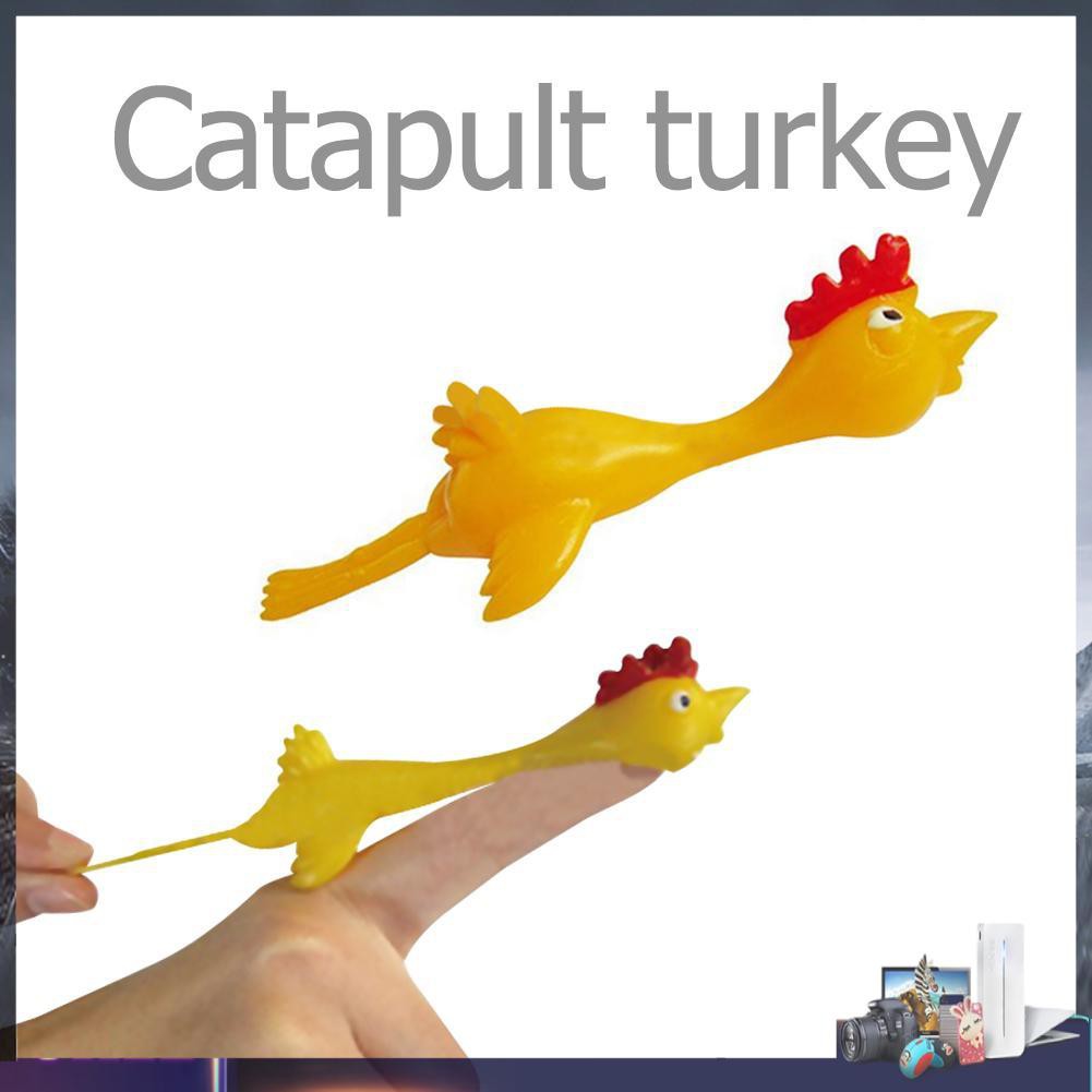 Gà Đồ Chơi Co Giãn Ngộ Nghĩnh 11.5cm