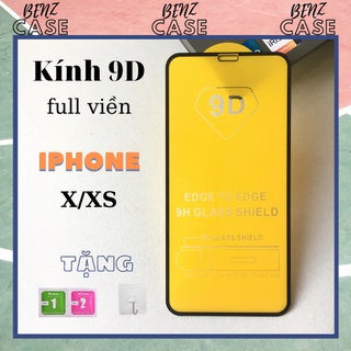 [Apple iPhone X/XS]_Kính cường lực Full màn hình viền Đen cho Apple iPhone X/XS