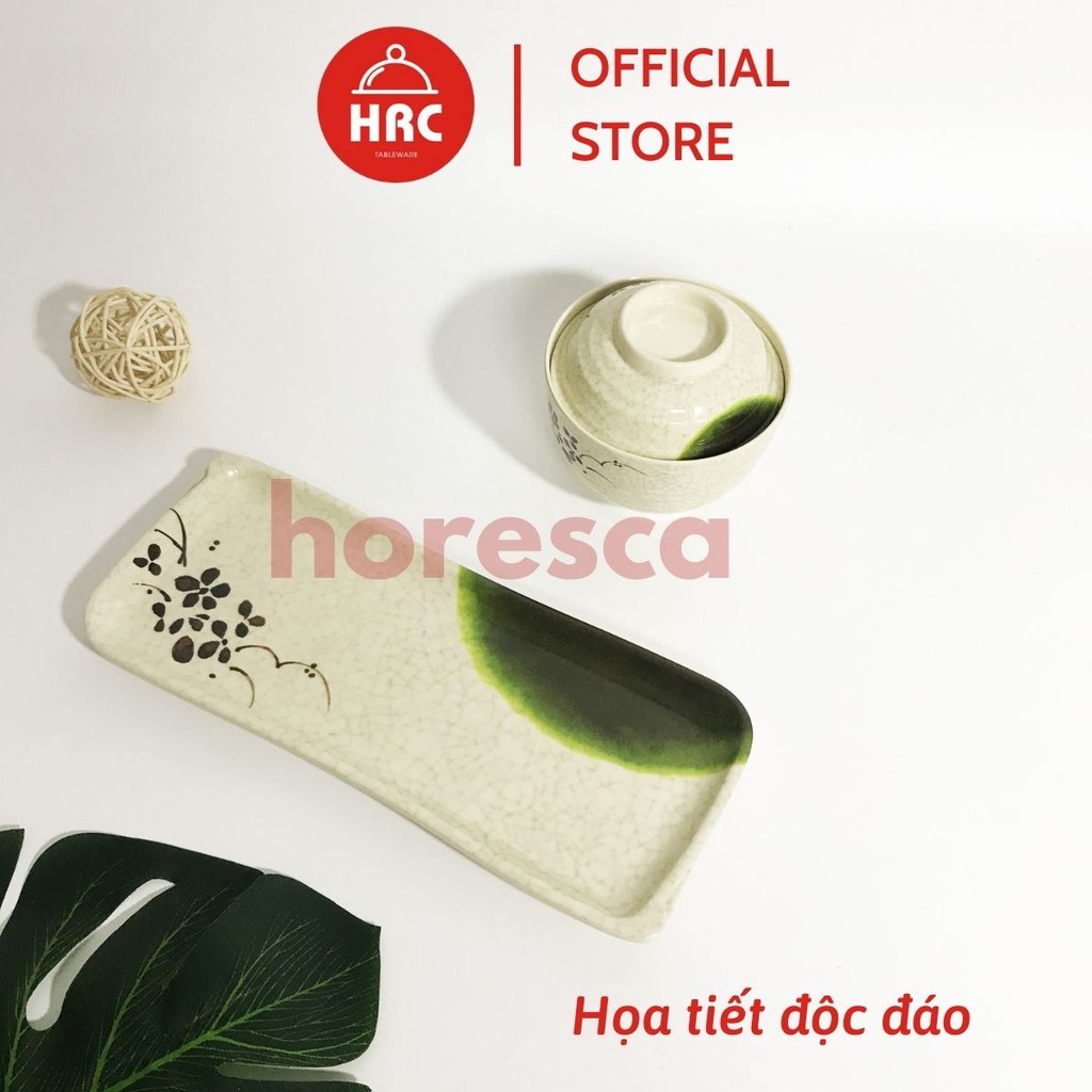 Bộ Đĩa Nhựa Giả Sứ (Cao Cấp) Đĩa Nhựa Melamine Họa Tiết Đẹp Dùng Cho Nhà Hàng Khách Sạn