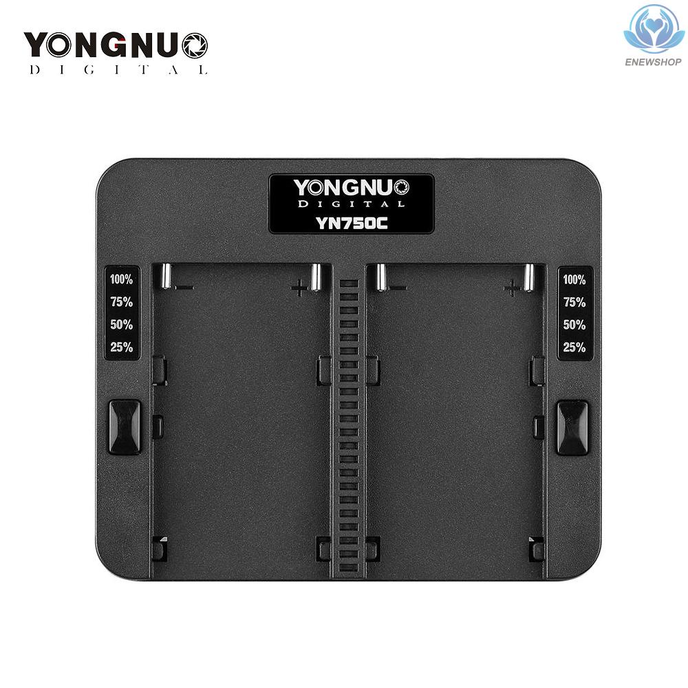 Bộ sạc pin Lithium khe cắm pin kênh đôi thay thế cho Sony NP-F750 NP-F550 NP-F950 / B NP-F530 NP-F970 NP-F970/B NP-F570