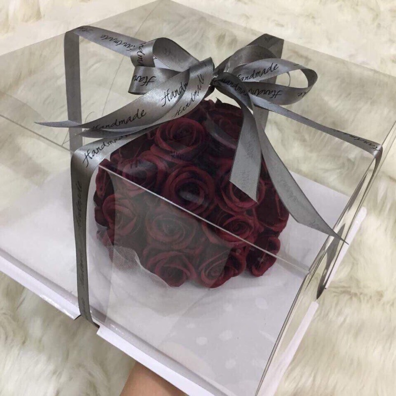 Sỉ hộp mika nguyên liệu làm hoa sáp , hoa nhũ , hoa tươi | BigBuy360 - bigbuy360.vn