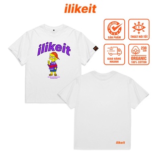 (ILIKEIT011) Áo thun tay lỡ Nam Nữ Couple - Unisex - form rộng hình in