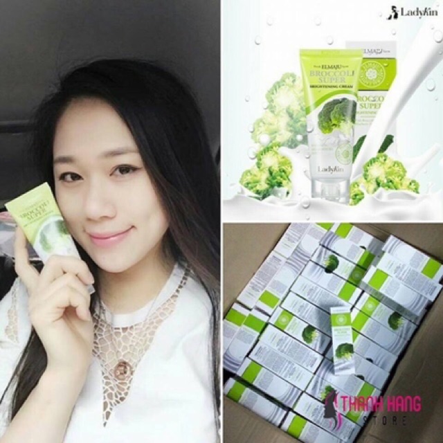 Kem bông cải xanh Ladykin Broccoli Super Brightening