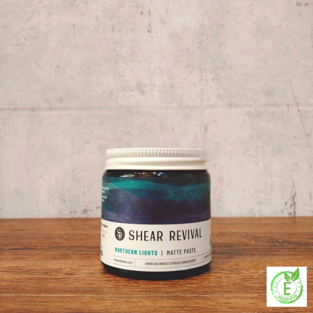 Full bộ SHEAR REVIVAL 2022 - Sáp Northern Lights Matte Paste , Cream pomade , Clay Pomade