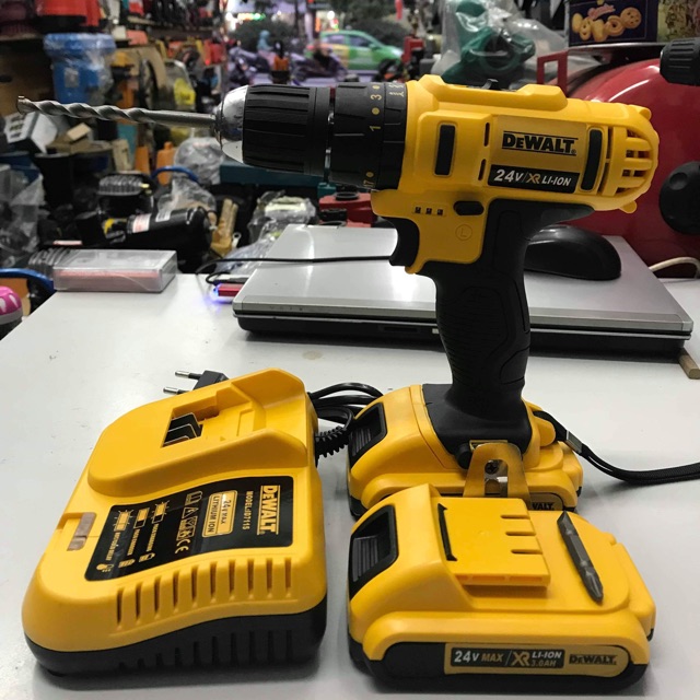 Máy khoan pin dewalt 24v