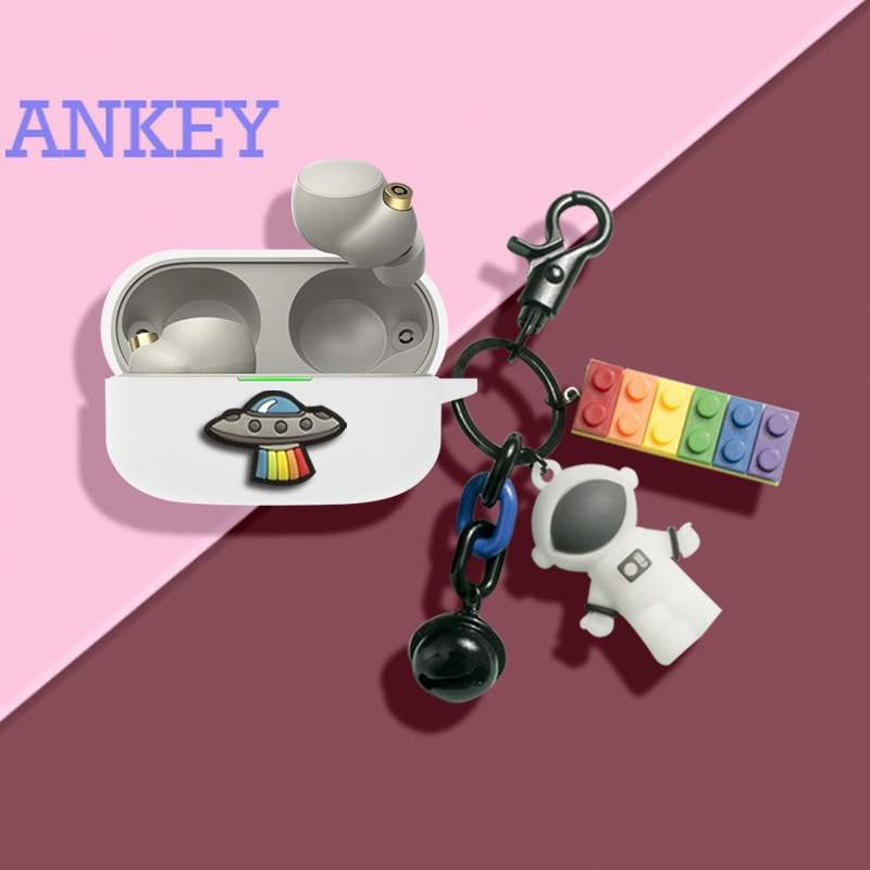 Sony WF-1000XM4 / WF-1000XM3 / WF-XB700 Case Vỏ silicon bảo vệ hộp sạc tai nghe cho