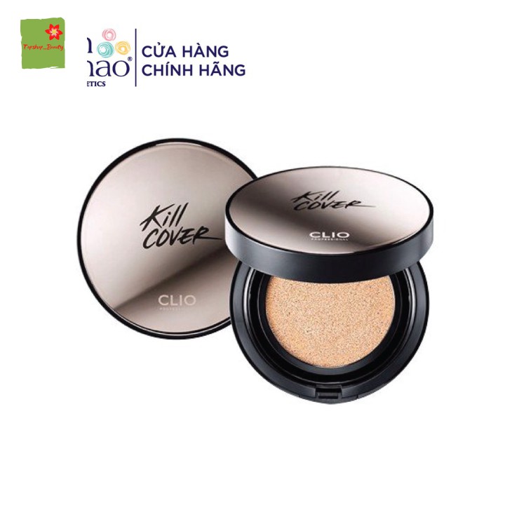 [Mã giảm giá của shop] Cushion Clio Kill Cover Founwear XP Mini Che Phủ Lâu Trôi SPF 50+ PA++ No.3