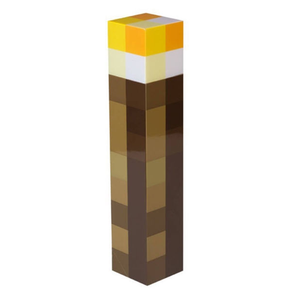 Đèn pin cầm tay 28cm hình chiếc đuốc trong game Minecraft