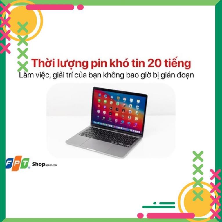 MacBook Pro 2020 13 inch 8GB RAM 256GB SSD MYD82 Apple M1 - Chính Hãng Việt Nam Phân Phối