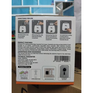 Máy hâm sữa Fatzbaby FB3003SL 3 chức năng