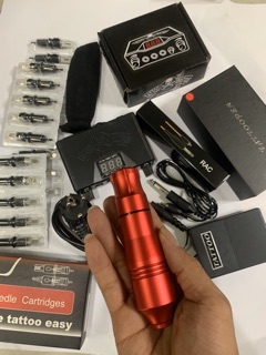 Combo bộ máy pen phun xăm thẩm mỹ