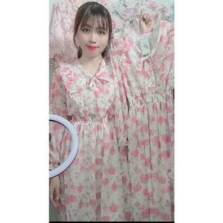 Đầm hoa tiểu thư