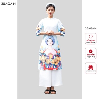 Áo Dài Gấm - 20AGAIN - TTC0034
