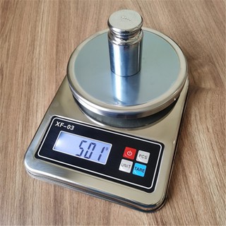 Cân Điện Tử Mini Nhà Bếp - Cân Inox XF-03