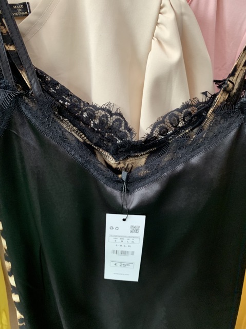 VÁY XUÔNG BÁO 2 DÂY VIỀN REN MS11029 | BigBuy360 - bigbuy360.vn